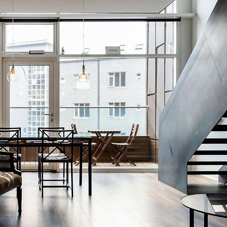 Loft-Style Duplex With Balcony In Downtown Reykjavik Apartment Exterior photo
